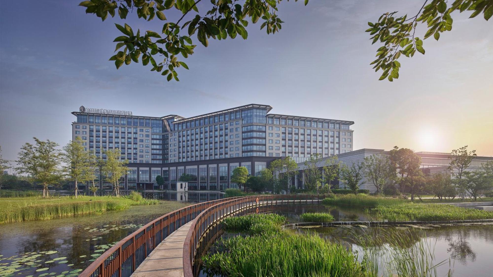 Intercontinental Nantong By Ihg-Best View Of Yangtze Exterior foto